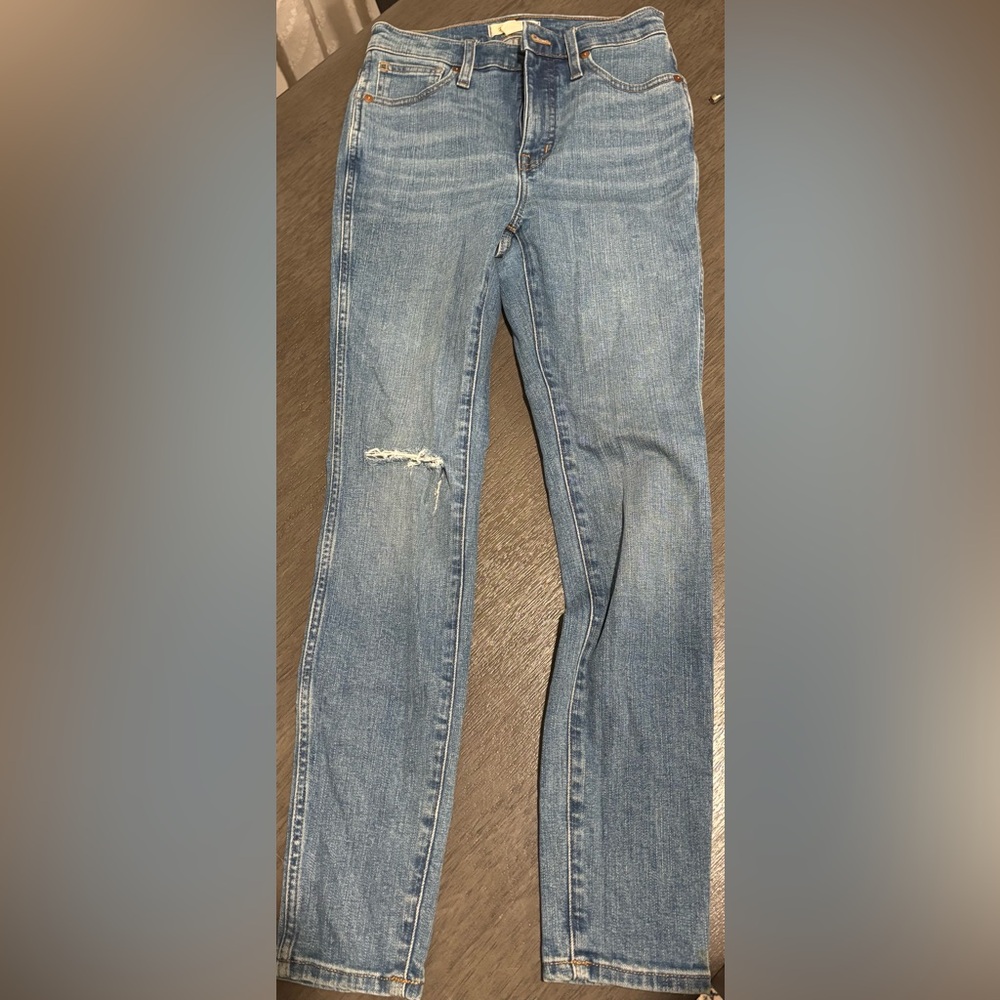 Madewell High Rise Women Jeans - Light Blue